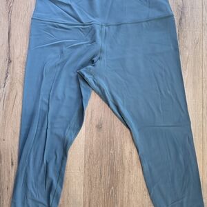 Lululemon Aline Teal High-Waisted Leggings
